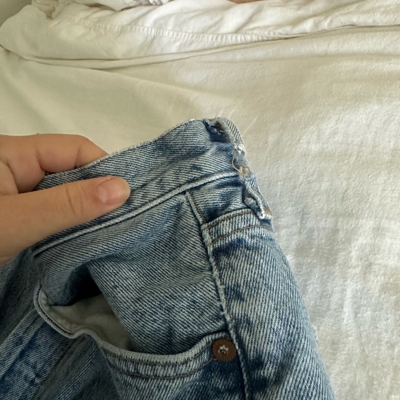 Agolde High Rise Women Jeans - Light Blue - Picture 2 of 4